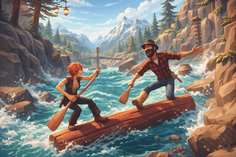 Log Riders Steam Release Date & Latest Update Patch Notes