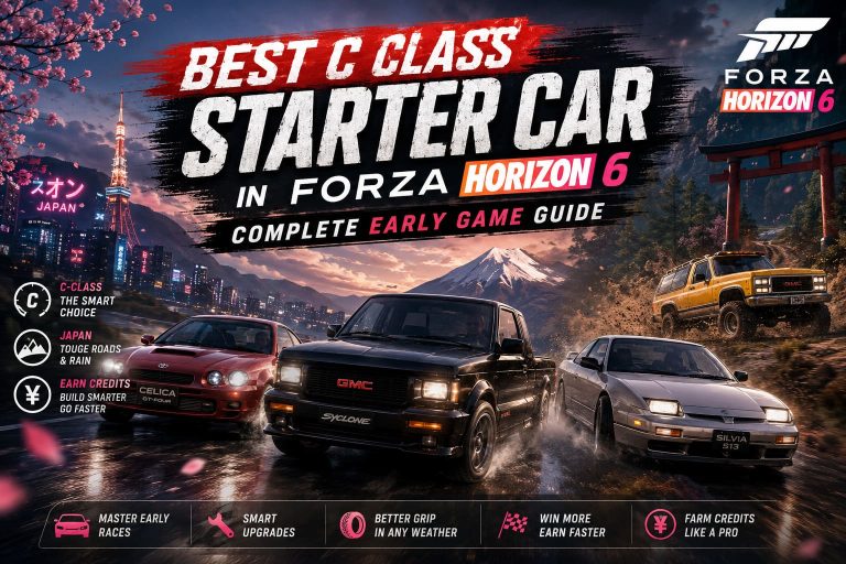 Best C Class Starter Car in Forza Horizon 6: Complete Early Game Guide
