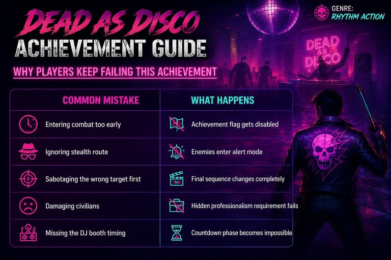 Dead as Disco Achievement Guide: 100% Completion Walkthrough (2026)