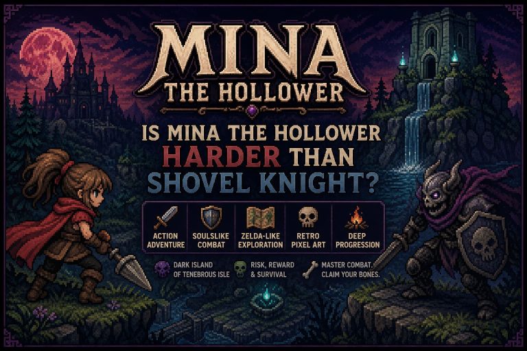 Is Mina the Hollower Harder Than Shovel Knight?