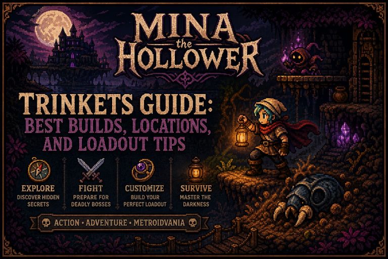 Mina the Hollower Trinkets Guide: Best Builds, Locations, and Loadout Tips