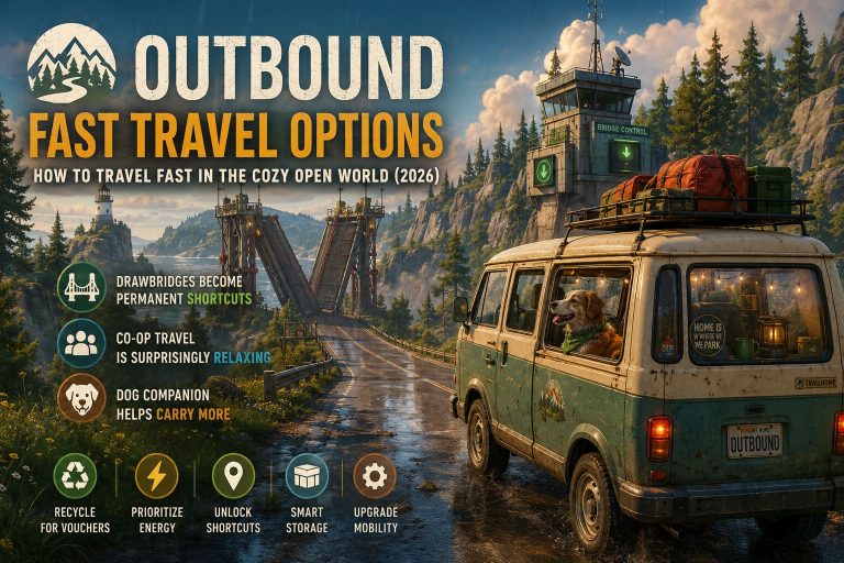 Outbound Fast Travel Options: How to Travel Fast in the Cozy Open World (2026)
