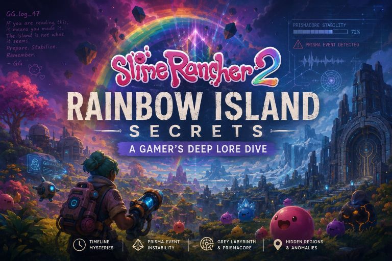 Rainbow Island Secrets in Slime Rancher 2: A Gamer’s Deep Lore Dive Rainbow Island Secrets in Slime Rancher 2: A Gamer’s Deep Lore Dive