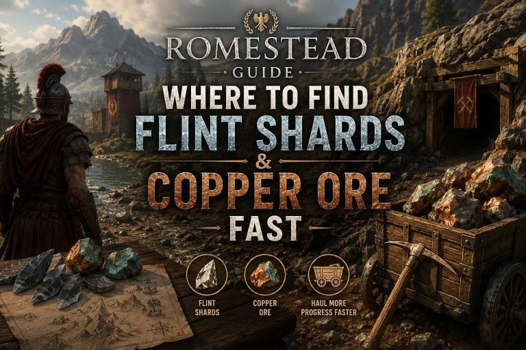 Romestead Guide: Where to Find Flint Shards and Copper Ore Fast