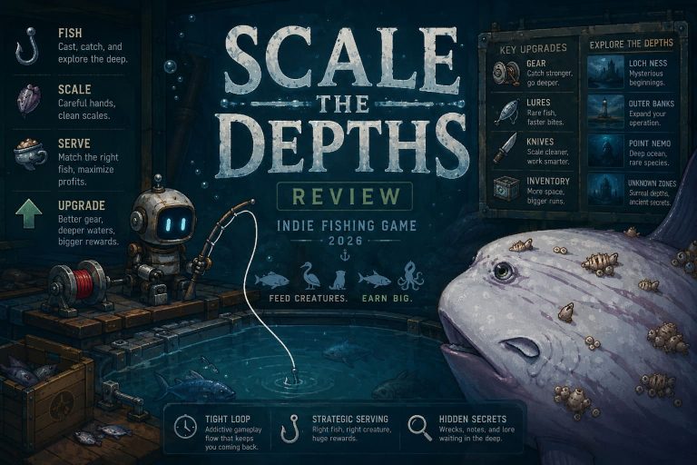 Scale the Depths Review: Indie Fishing Game 2026