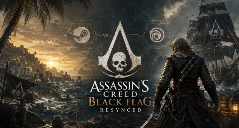 Steam or Ubisoft Connect for Black Flag Resynced? Best Choice