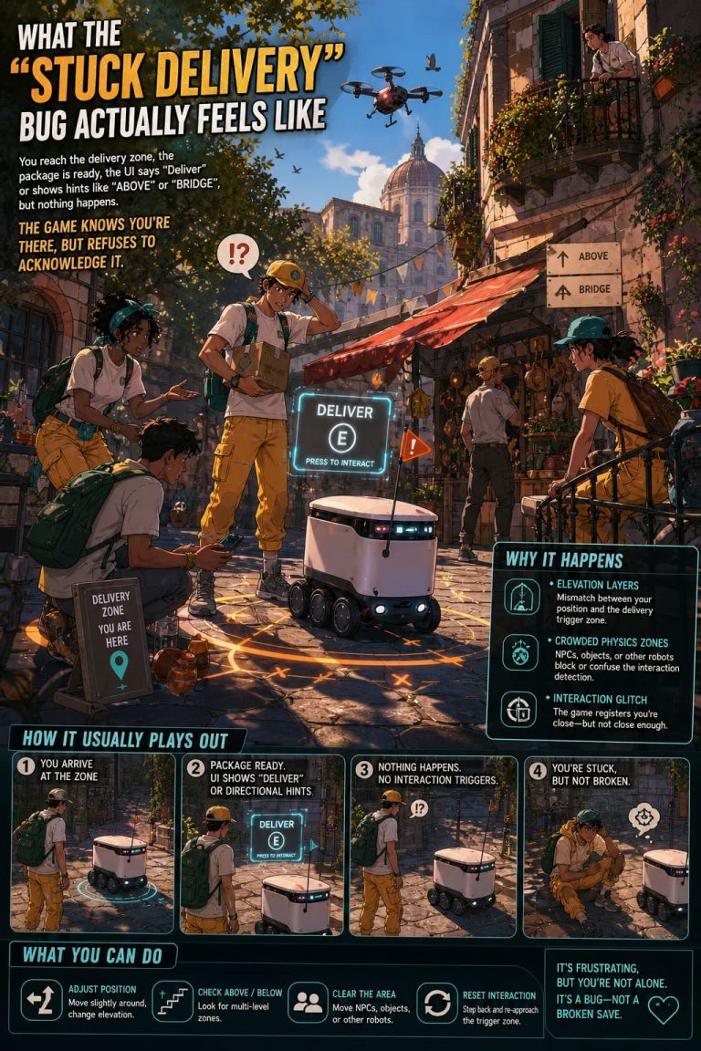 Tiny Delivery Robot Stuck? Fix Guide + Best 2026 Visual Mods You Need to Install