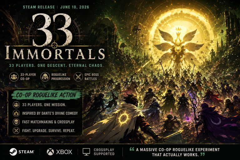 33 Immortals Steam Release Date: Is It Out Now and How to Play?