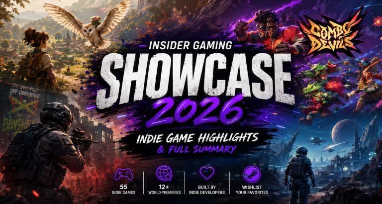 Insider Gaming Showcase 2026: Indie Game Highlights and Full Summary