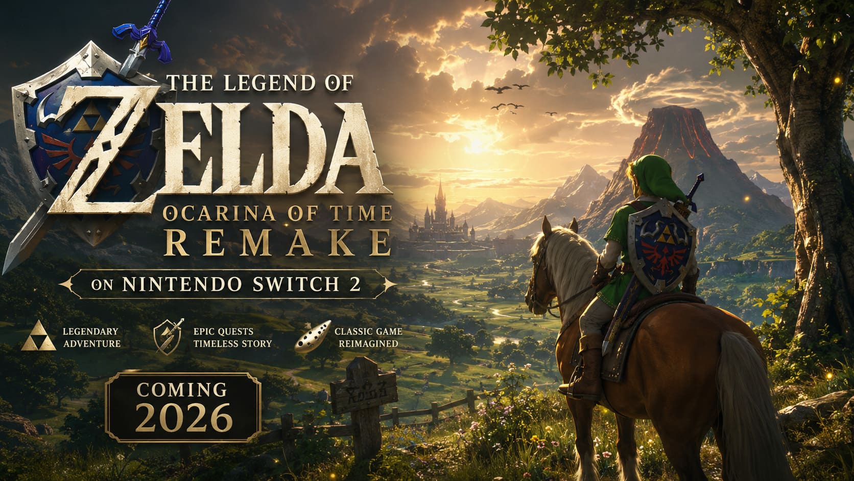 Zelda Ocarina of Time Remake on Switch 2 Could Be Nintendo's Biggest