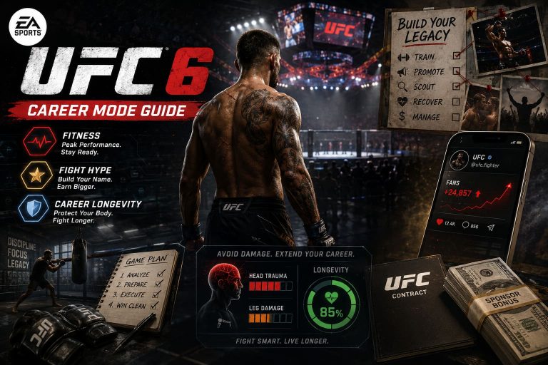 EA Sports UFC 6 Career Mode Guide: Maximize Fight Hype and Longevity Tips EA Sports UFC 6 Career Mode Guide: Maximize Fight Hype and Longevity Tips