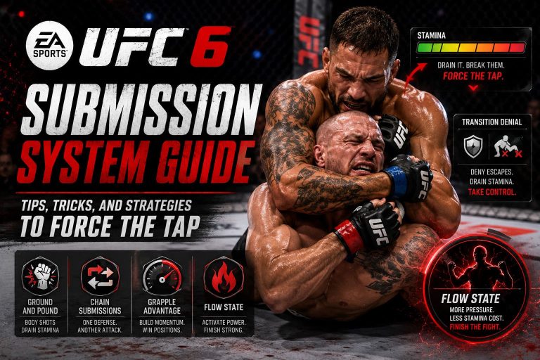 EA Sports UFC 6 Submission System Guide: Tips, Tricks, and Strategies to Force the Tap