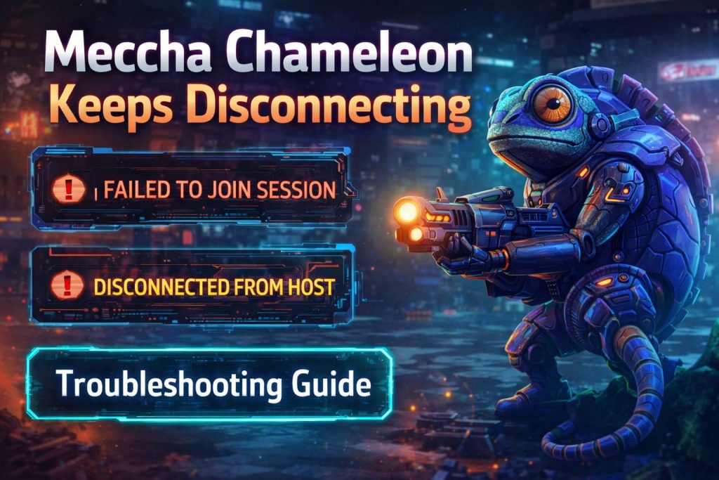 How to Fix Meccha Chameleon "Disconnected from Host" and "Failed to ...