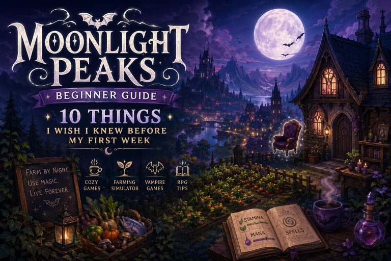 Moonlight Peaks Beginner Walkthrough: Ultimate Guide To Your First 10 Days