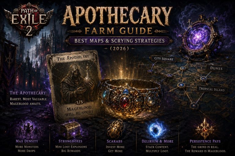 Path of Exile 2 Apothecary Farm Guide: Best Maps and Scrying Strategies (2026)