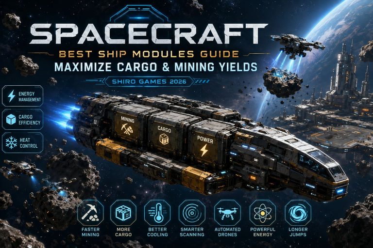 SpaceCraft Best Ship Modules Guide: Maximize Cargo & Mining Yields (Shiro Games 2026) SpaceCraft Best Ship Modules Guide: Maximize Cargo & Mining Yields (Shiro Games 2026)
