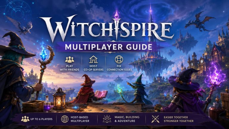 Witchspire Multiplayer Guide: How to Play with Friends, Host Co-op Servers, and Fix Connection Issues