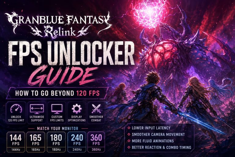 Granblue Fantasy Relink FPS Unlocker Guide: How to Go Beyond 120 FPS