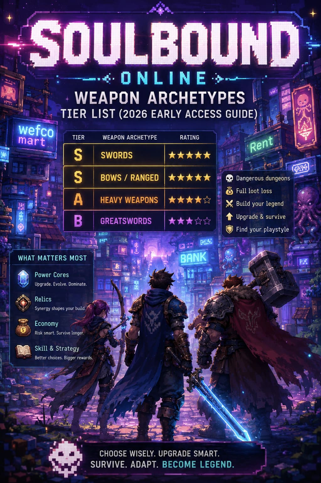 Soulbound: Online Weapon Archetypes Tier List (2026 Early Access Guide) Soulbound: Online Weapon Archetypes Tier List (2026 Early Access Guide)