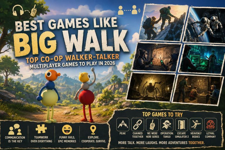Best Games Like Big Walk: Top Co-Op Walker-Talker Multiplayer Games to Play in 2026 Best Games Like Big Walk: Top Co-Op Walker-Talker Multiplayer Games to Play in 2026