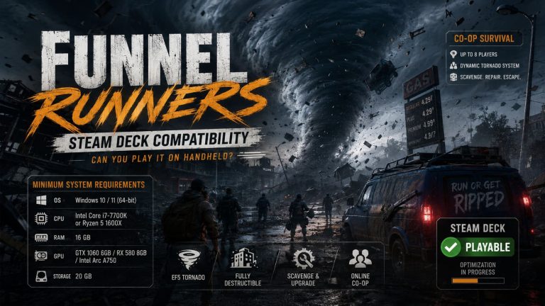 Funnel Runners Steam Deck Compatibility: Can You Play It on Handheld?
