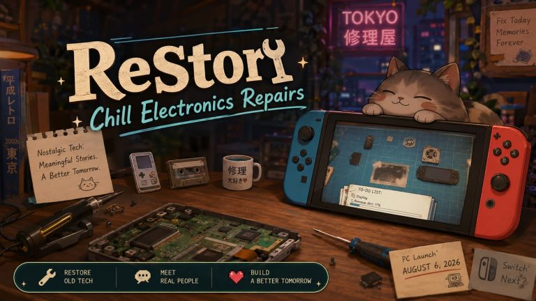 Is ReStory: Chill Electronics Repairs Coming to Nintendo Switch? Release Date, Rumors, and What We Know So Far