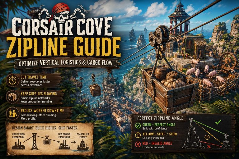 Corsair Cove Zipline Guide: How to Optimize Vertical Logistics & Cargo Flow Corsair Cove Zipline Guide: How to Optimize Vertical Logistics & Cargo Flow