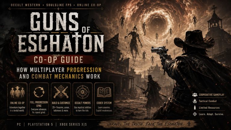 Guns of Eschaton Co-Op Guide: How Multiplayer Progression and Combat Mechanics Work