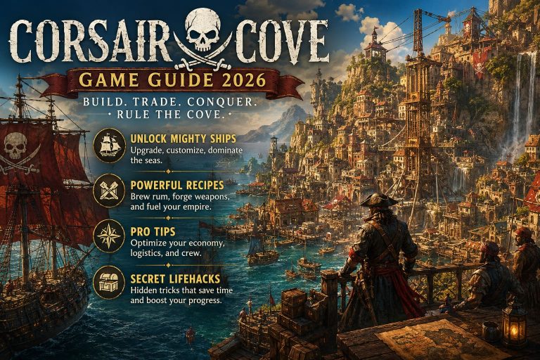 Corsair Cove Game Guide 2026: How to Unlock Mighty Ships, Recipes, Pro Tips, and Secret Lifehacks
