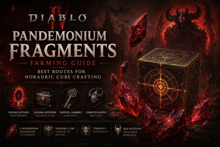 Diablo 4 Pandemonium Fragments Farming Guide: Best Routes for Horadric Cube Crafting