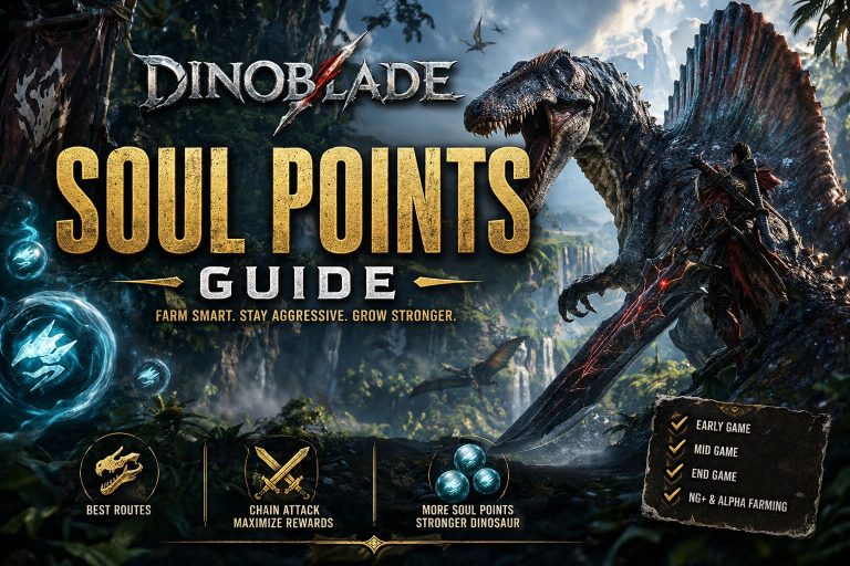 Dinoblade Soul Points Guide: How to Farm Soul Points Fast in 2026