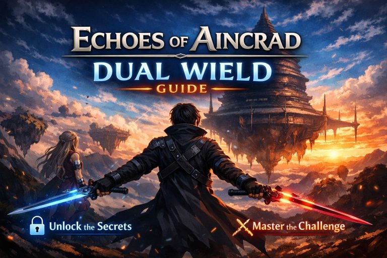 Echoes of Aincrad Dual Wield Guide: Unlock Requirements and Secrets Exposed