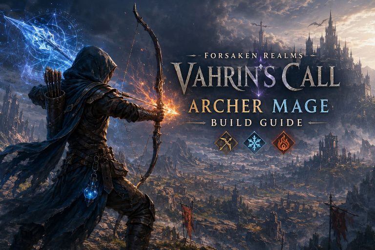 Forsaken Realms Vahrins Call Archer Mage Build Guide: Hybrid Build