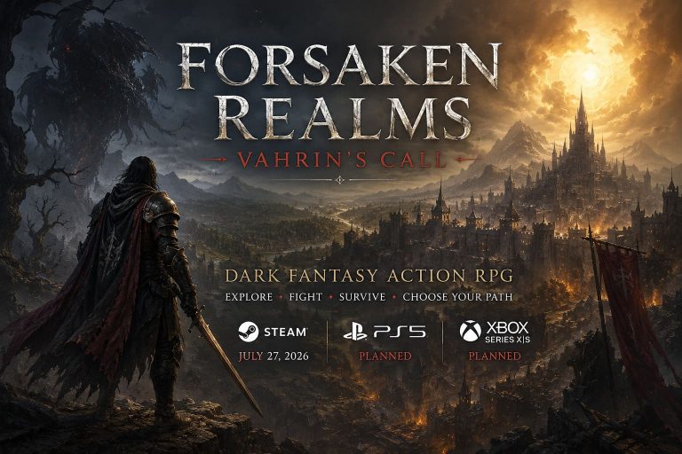 Forsaken Realms Vahrins Call Console Port: PS5, Xbox Release Date & 2026 Dev Update