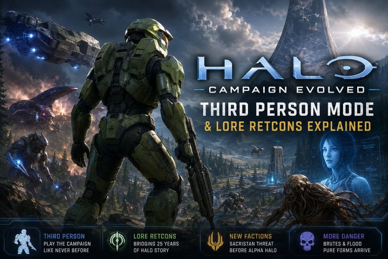 Halo Campaign Evolved: How to Play in Third Person Mode & Lore Retcons Explained Halo Campaign Evolved: How to Play in Third Person Mode & Lore Retcons Explained