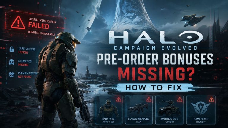 Halo Campaign Evolved Pre Order Bonuses Not Showing Up? How to Fix