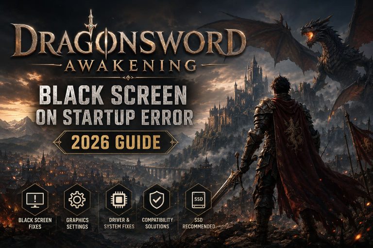 How to Fix DragonSword: Awakening Black Screen on Startup Error (2026 Guide)