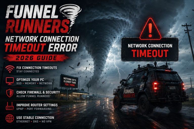 How to Fix Funnel Runners Network Connection Timeout Error (2026 Guide)