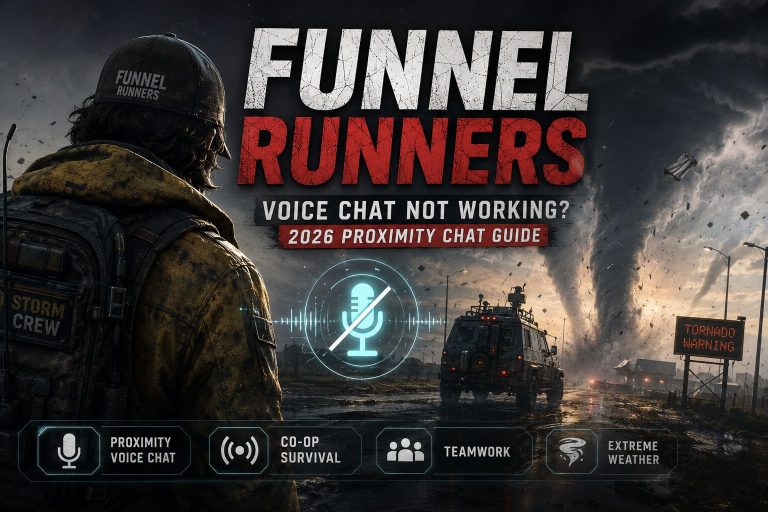 How to Fix Funnel Runners Voice Chat Not Working Bug (2026 Proximity Chat Guide)