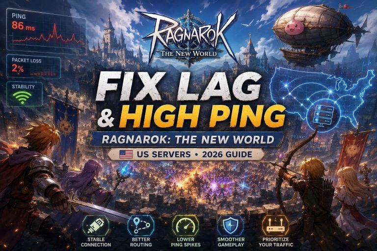 How to Fix Lag and High Ping in Ragnarok: The New World US Servers (2026 Guide)