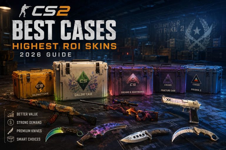Most Profitable CS2 Cases to Open in 2026: Highest ROI Skins and Best Value Rankings