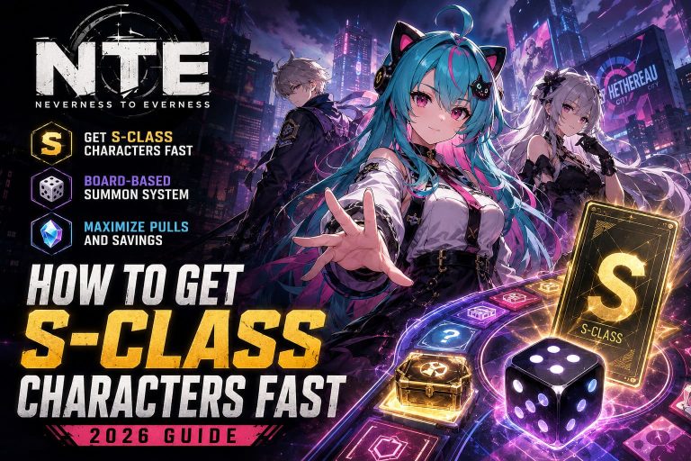 Neverness to Everness: How to Get S-Class Characters Fast (2026 Guide)