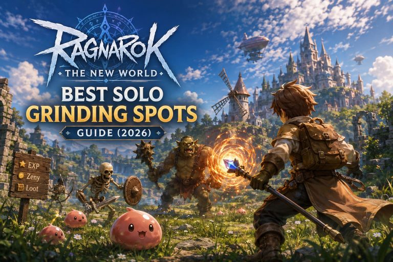 Ragnarok The New World Best Solo Grinding Spots Guide (2026)