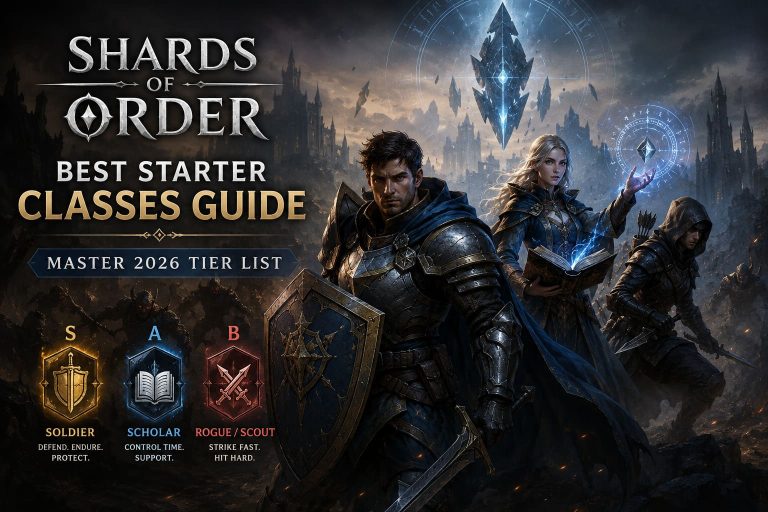 Shards of Order Best Starter Classes Guide: Master 2026 Tier List