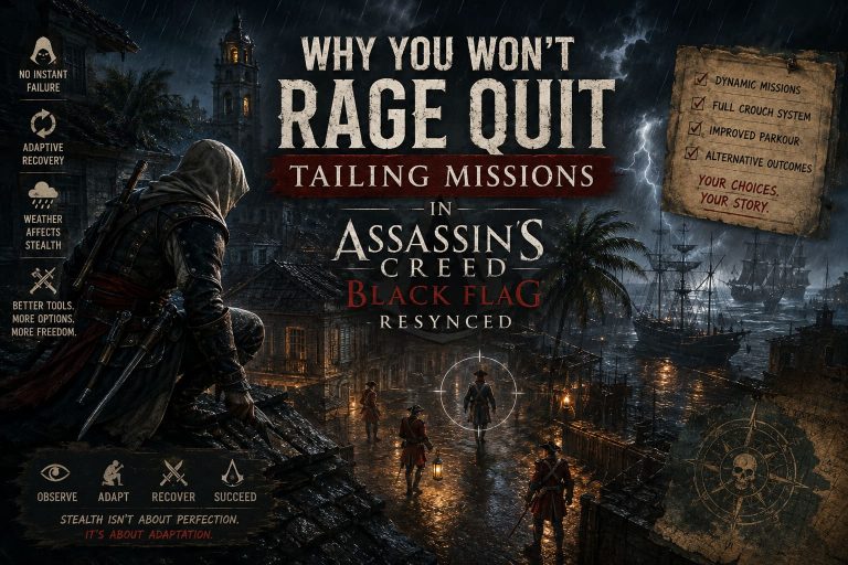 Why You Won't Rage Quit Tailing Missions in Assassin's Creed Black Flag Resynced Why You Won’t Rage Quit Tailing Missions in Assassin’s Creed Black Flag Resynced