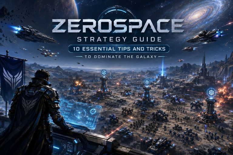 ZeroSpace Strategy Guide: 10 Essential Tips and Tricks to Dominate the Galaxy