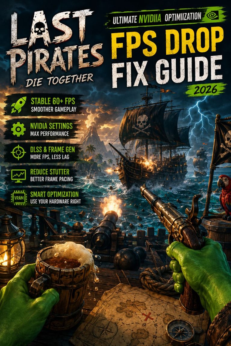Last Pirates: Die Together FPS Drop Fix: Ultimate NVIDIA Optimization Guide (2026)