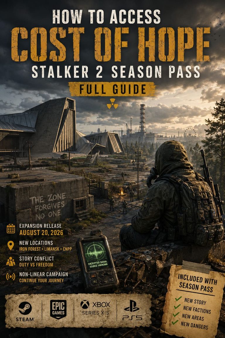 How to Access Cost of Hope Stalker 2 Season Pass: Full Guide