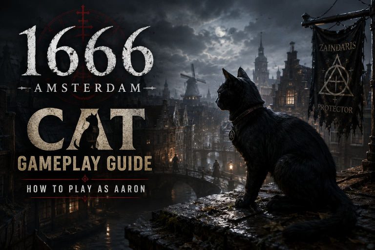 1666 Amsterdam Cat Gameplay Guide: How to Play as Aaron
