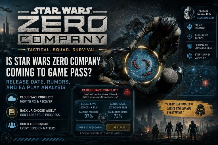 Is Star Wars Zero Company Coming To Game Pass? Release Date, Rumors, and EA Play Analysis Is Star Wars Zero Company Coming To Game Pass? Release Date, Rumors, and EA Play Analysis
